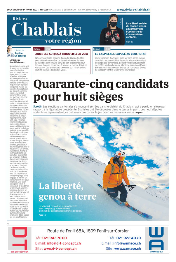 Riviera Chablais, Telemark DDM